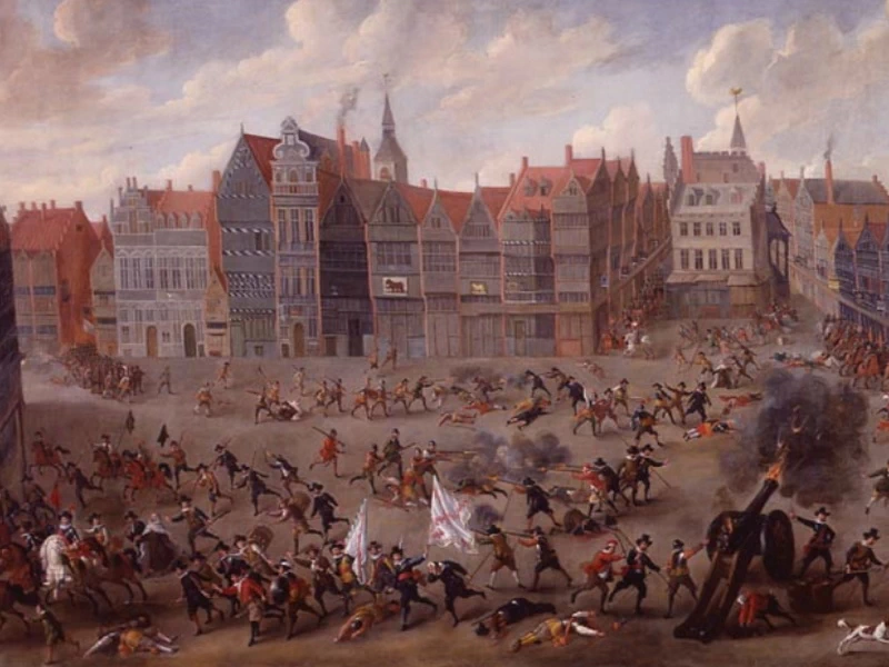 1617-Nicolaas van Eyck - La presa di Mechelen